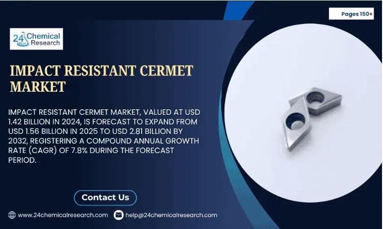 Impact Resistant Cermet Market 2032: Growth Drivers, Key Segments, and Industry Outlook Impact Resistant Cermet Market 2032: Growth Drivers, Key Segments, and Industry Outlook